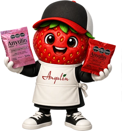Anyulín, la mascota frutilla